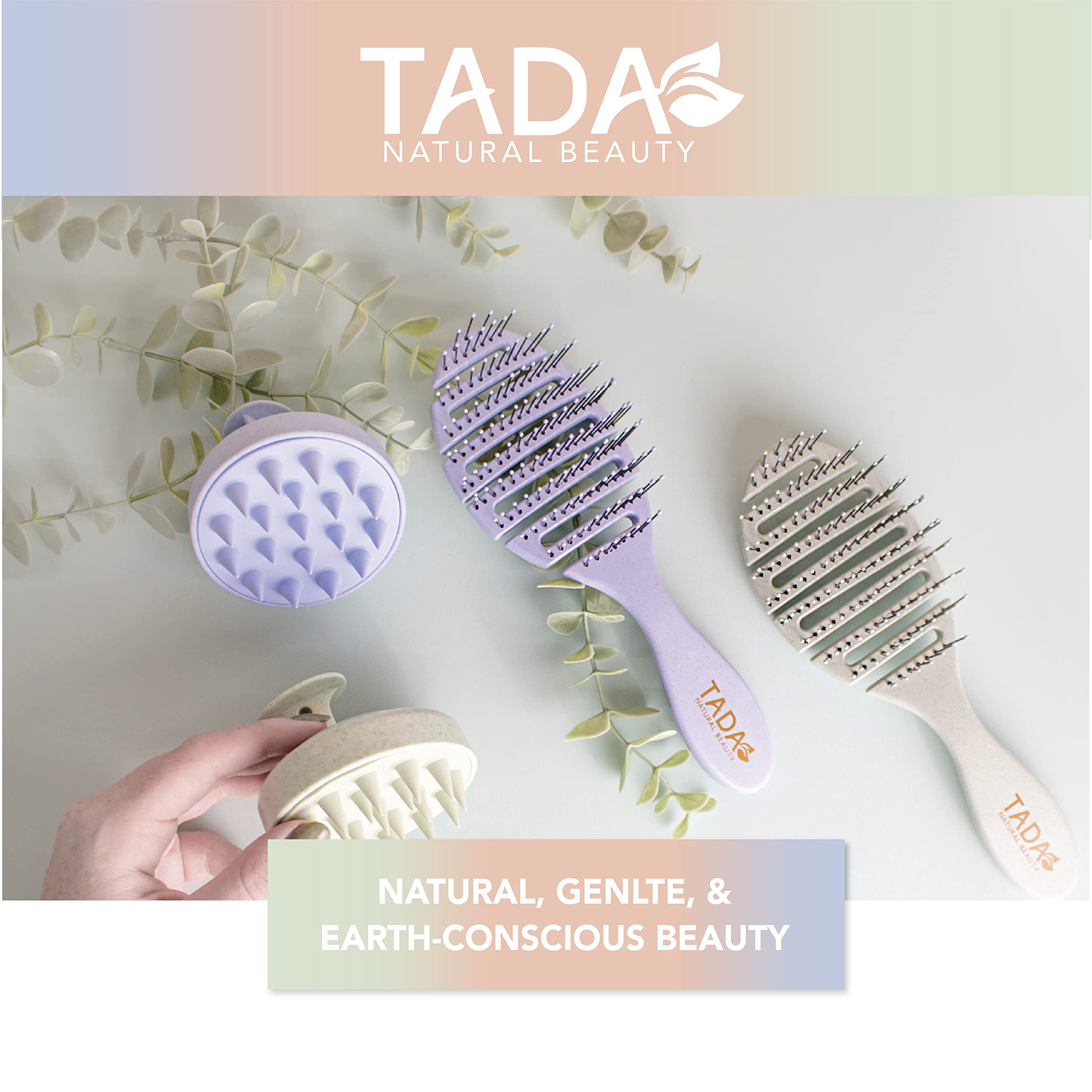 Amazon.com: TADA BEAUTY Scalp Massager Hair Shampoo Brush Shower